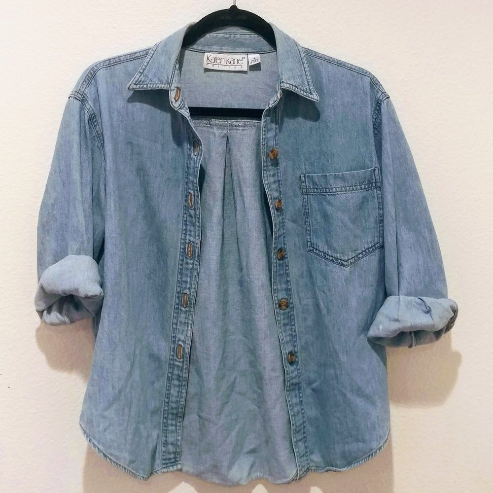 Vintage Jean Jacket by Karen Kane